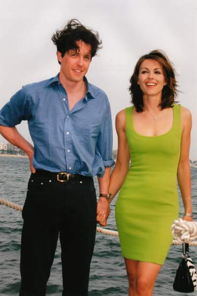 Liz Hurley et Hugh Grant en 1996