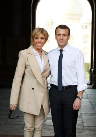 Brigitte et Emmanuel Macron : Un couple radieux, chic et amoureux
