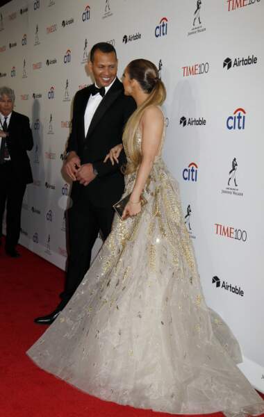 Jennifer Lopez et son compagnon Alex Rodriguez, complices et amoureux