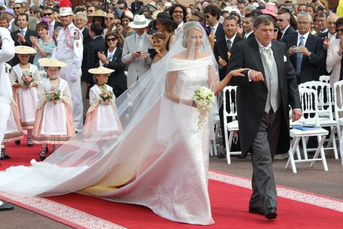 Mariage de Charlene Wittstock et Albert II de Monaco en 2011
