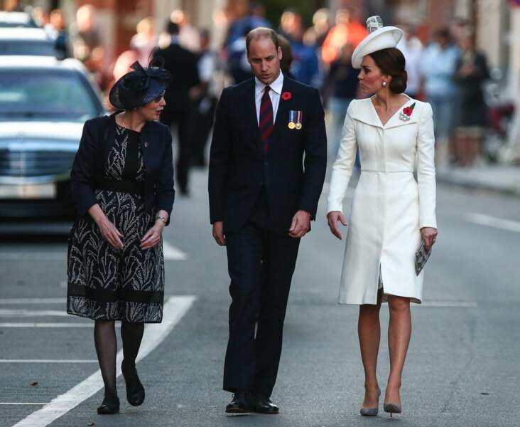 Kate Middleton et William était à Ypres