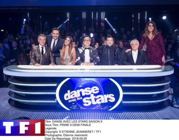 Shy'm sur le plateau du 9e prime de Danse avec les Stars, diffusé le 24 novembre 2018 sur TF1