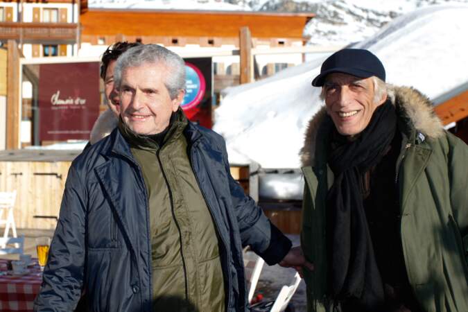 Claude Lelouch et Gérard Darmon en 2012