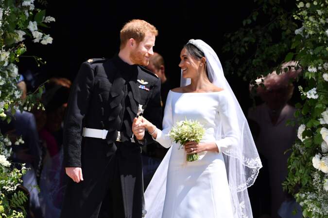 Mariage de Meghan Markle et le prince Harry le 19 mai 2018.