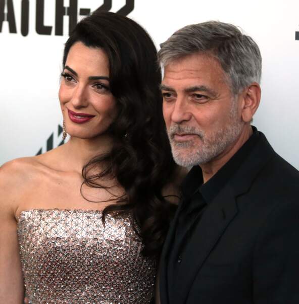 Amal Clooney toujours très complice avec mari George Clooney 