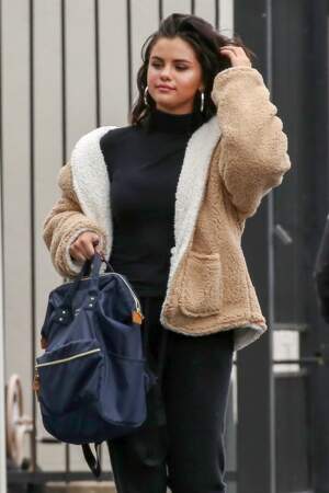 Selena Gomez aperçue dans les rues d' Orange County, le 13 février 2019