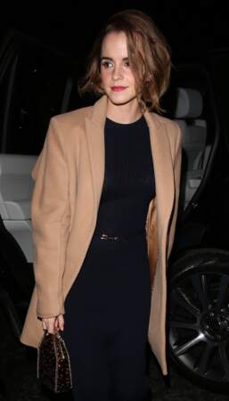 Look de working girl pur Emma Watson en 2015, l'année de ses 25 ans.
