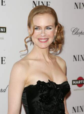 La poudre matifiante a aussi fait des ravages sur Nicole Kidman