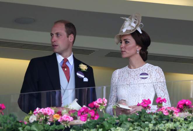 Le duc et la duchesse de Cambridge au Royal Ascot