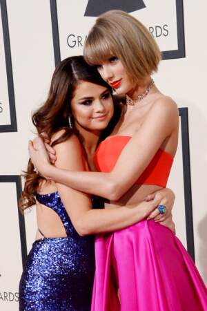 Taylor Swift et Selena Gomez aux Grammy Awards en 2016