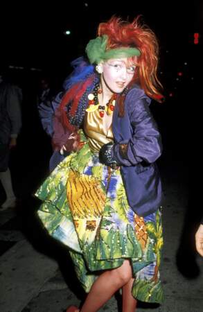 Cyndi Lauper aux Grammy Awards en 1984