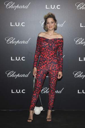 Cannes 2018 : A la soirée Chopard, Marion Cotillard fait revivre les 80's