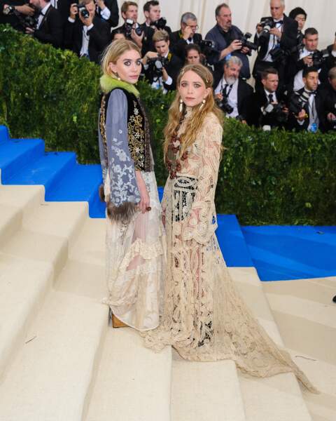 Une suite à laquelle les jumelles Mary Kate Olsen et Ashley Olsen (ici au Met Gala 2017) n'ont pas participé
