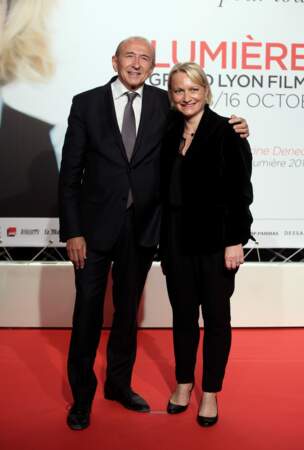 Gérard Collomb maire de Lyon et sa femme Caroline