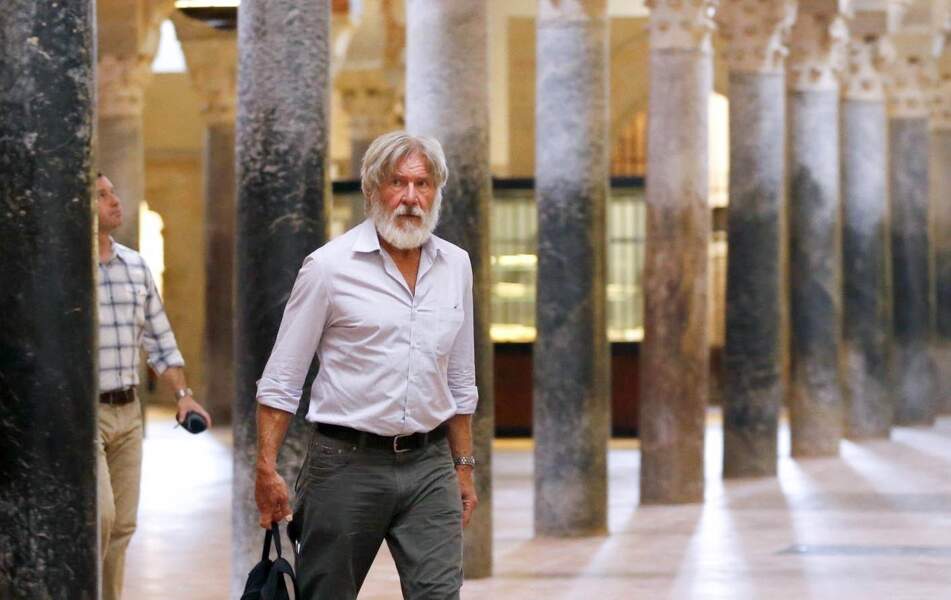 Harrison Ford dans la Grande Mosquée de Cordoue en Espagne