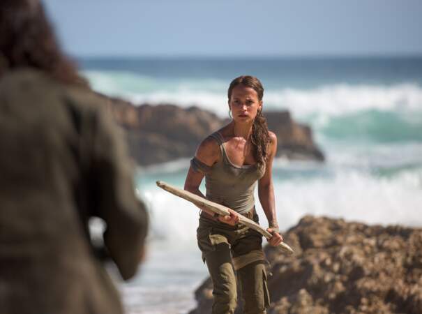 Alicia Vikander, Lara Croft version 2018 dans le film "Tomb Raider"