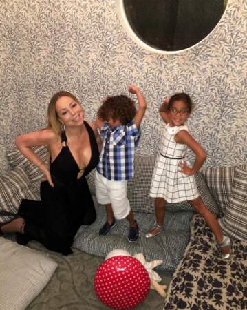 Mariah Carey et ses "Dem Babies" toujours prêts pour faire la fête