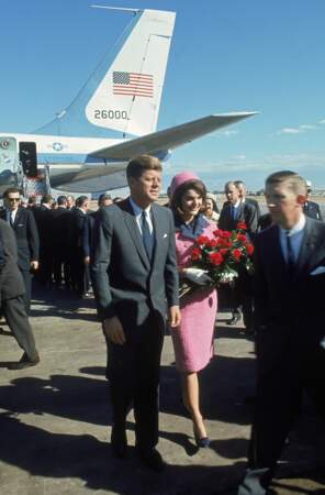 Jackie Kennedy adorait le rose jusqu'au funeste jour de l'assassinat de JKF