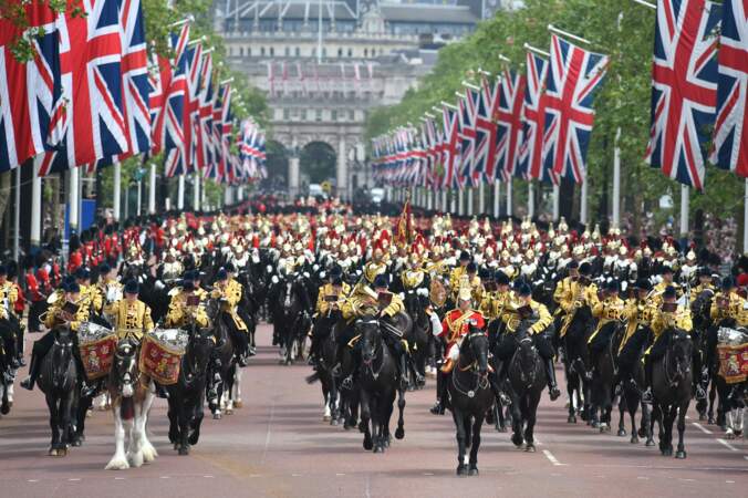 Queen's 90th Birthday Celebrations - Trooping The Colour Ceremony