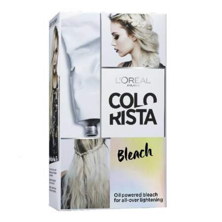 Tons polaires: Colorista Bleach Effet Blond Platine L’Oréal Paris, 7,99€ 