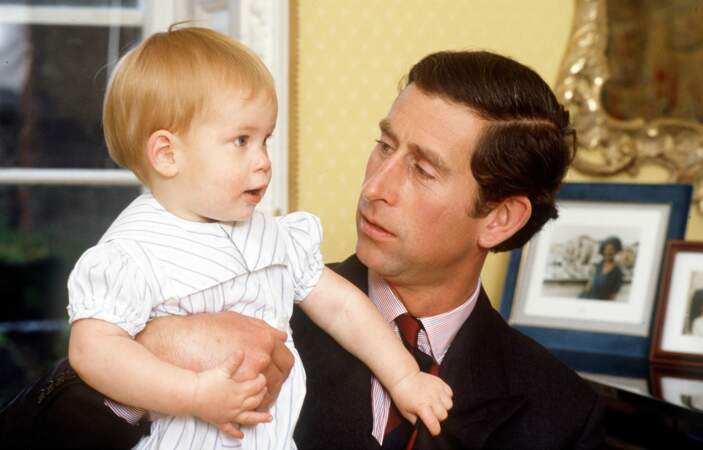 Le Prince Harry et son père