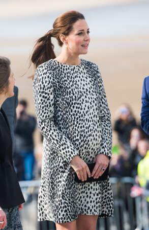 Kate Middleton, enceinte de la princesse Charlotte