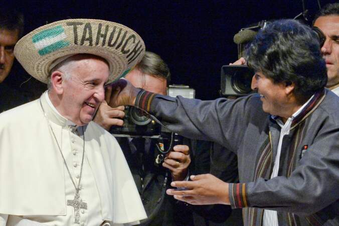 Le pape en Bolivie