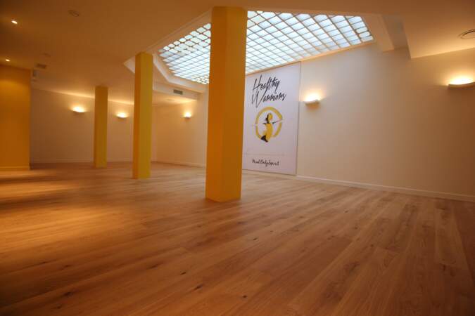son studio de yoga  : Healthy Warrior situé à Boulogne dans les Hauts de Seine