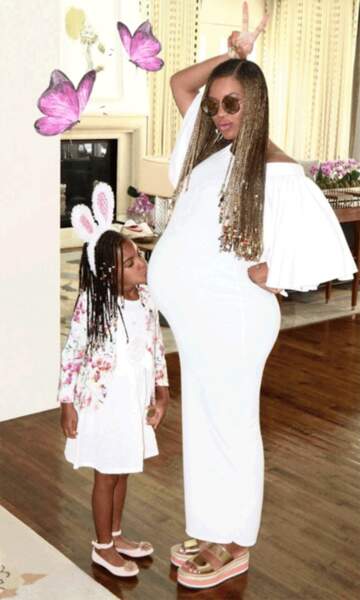 Week-end de Pâques pour Beyoncé et Blue Ivy
