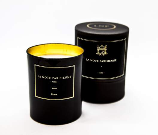 Bougie parfumée Rome (villes et arrondissements de Paris disponibles), à partir de 45 €, Le Note Parisienne.