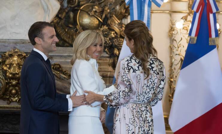Un vrai fou rire de premières dames entre Brigitte Macron et Juliana Awada
