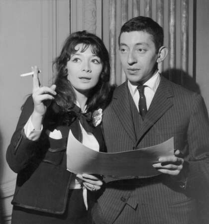 Juliette Gréco et Serge Gainsbourg en 1959