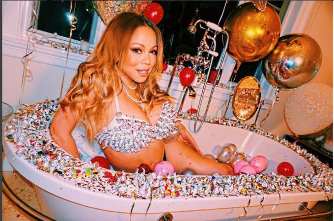 Mariah Carey souhaite à tous une joyeuse Saint-Valentin à sa façon