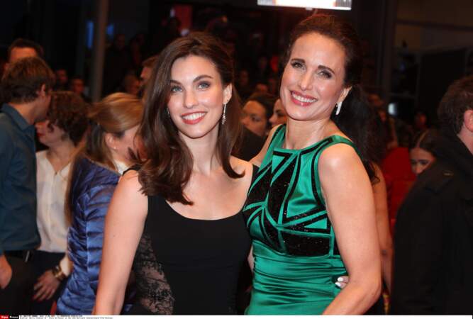  Andie MacDowell et sa fille Rainey Qualley