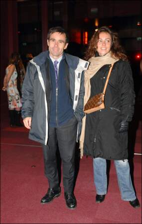 Le couple assiste à la soirée des 60 ans du magazine Elle à l'Olympia en 2005
