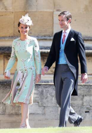 Pippa Middleton et James Matthews lors du mariage de Meghan Markle et du prince Harry