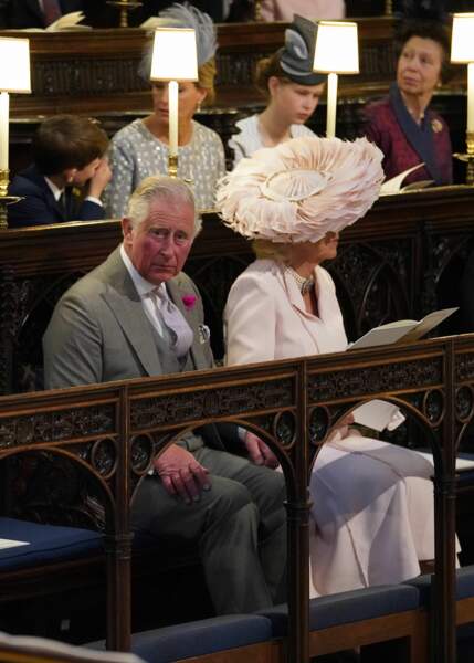 Le prince Charles aux côtés de Camilla Parker Bowles durant la cérémonie