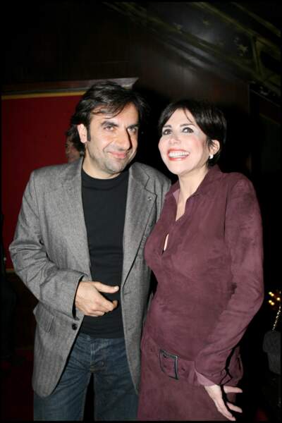 André Manoukian et Liane Foly au concert de cette dernière au Grand Rex en 2006