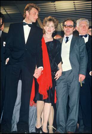 Johnny Hallyday et Nathalie Baye ont joué ensemble dans le film "Détective" de Jean-Luc Godard
