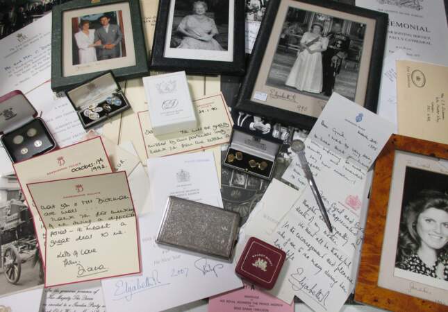 Les lettres écrites par Lady Diana, princesse de Galles, à Cyril Dickman vendues le 5 janvier 2017