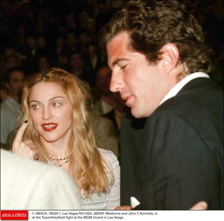 Madonna et John F. Kennedy à Las Vegas en 1997