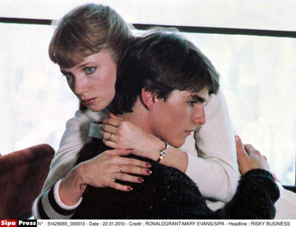 Tom Cruise et Rebecca de Mornay dans Risky Business