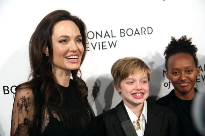 Angelina Jolie, Shiloh et Zahara, un trio de star