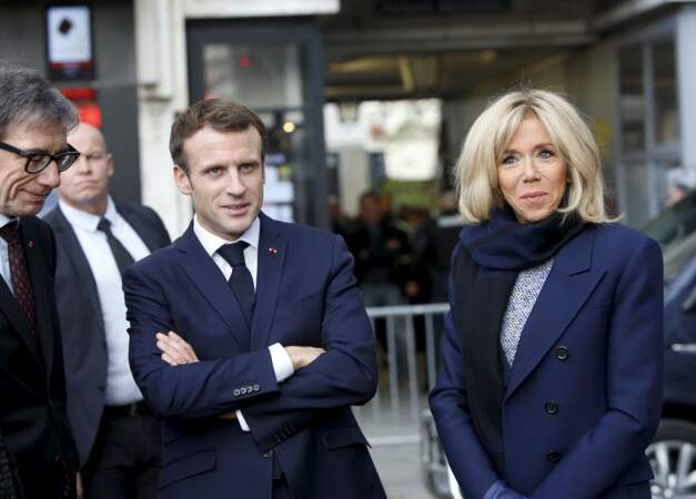 Emmanuel et Brigitte Macron visitent le Centre Georges Pompidou avec Klaus et Carmen Iohannis