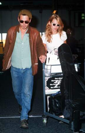 Johnny Depp et Kate Moss (1994-1997)