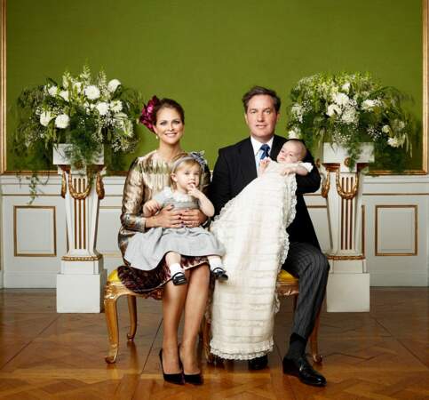 Début octobre la princesse Madeleine de Suède baptisait son petit prince Nicolas