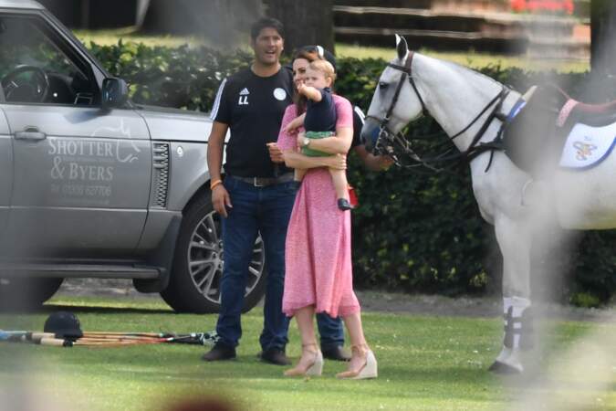 Kate Middleton savoure un moment de complicité avec son petit dernier Louis