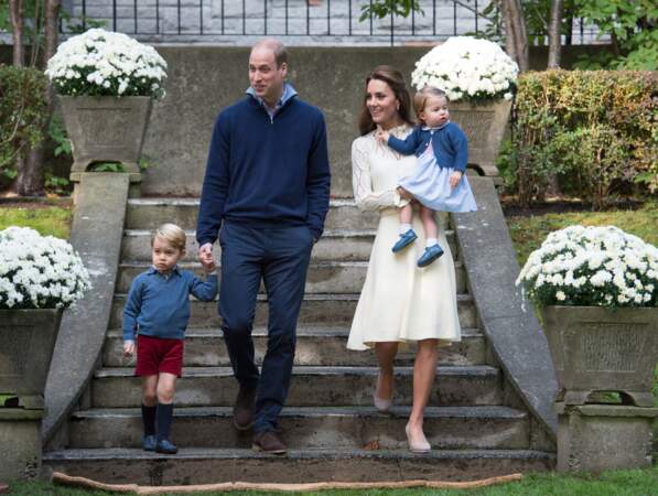 29 septembre: Kate, William, George et Charlotte découvrent la fête donnée en leur honneur à Victoria au Canada