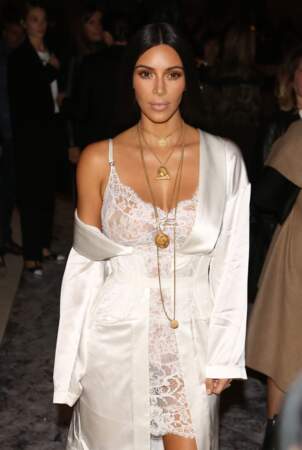 Kim Kardashian au défilé Givenchy