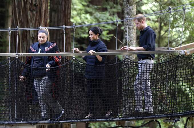 Le prince Harry et Meghan Markle prennent l'air en Nouvelle-Zélande